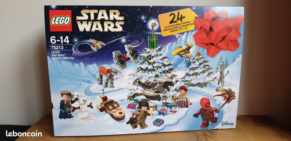 Rare Neuf Lego 75213 Calendrier de l'Avent Star wars Disney noel