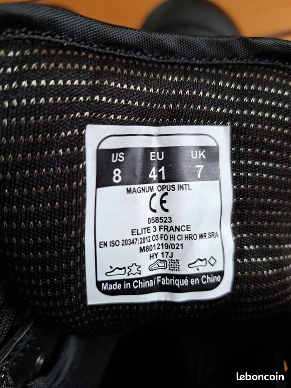Botte intervention MAGNUM Elite 3 T41 (image 4)