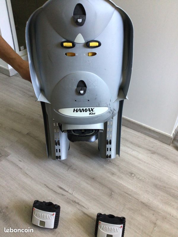Siège vélo Hamax Kiss avec 2 supports (image 2)
