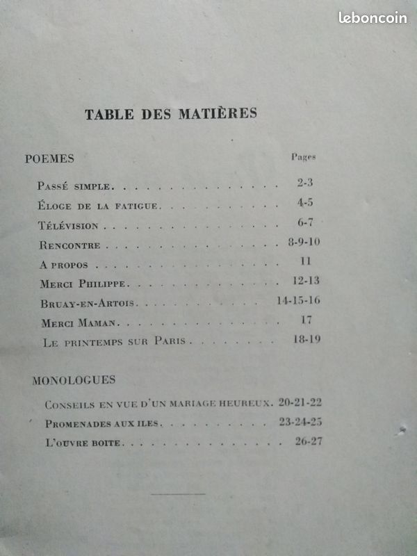 4 Monologues et poèmes Robert Lamoureux (image 10)