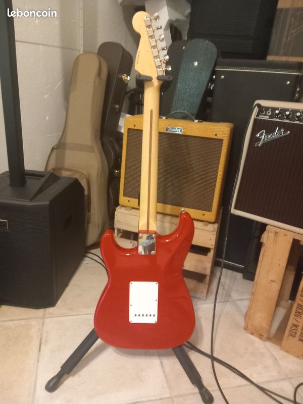 Fender Eric Clapton artist series stratocaster 1989 Torino Red (image 5)