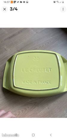 COCOTTE EN FONTE JAUNE années 50/60 RAYMOND LOEWY numéro35 EUR 40,00 - FR
