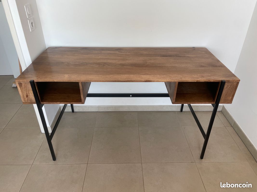 Bureau bois manguier (image 3)