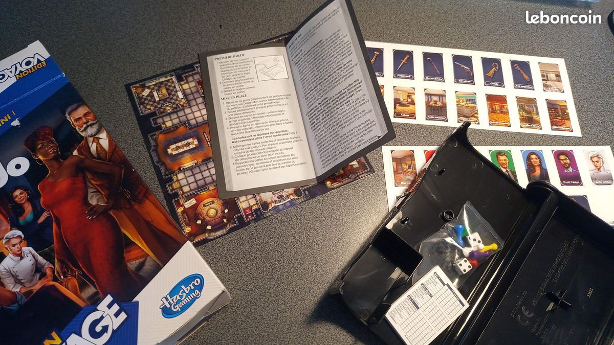 Hasbro Cluedo - Jeu de société Cluedo - Jeu de Voyage - Version française (image 7)