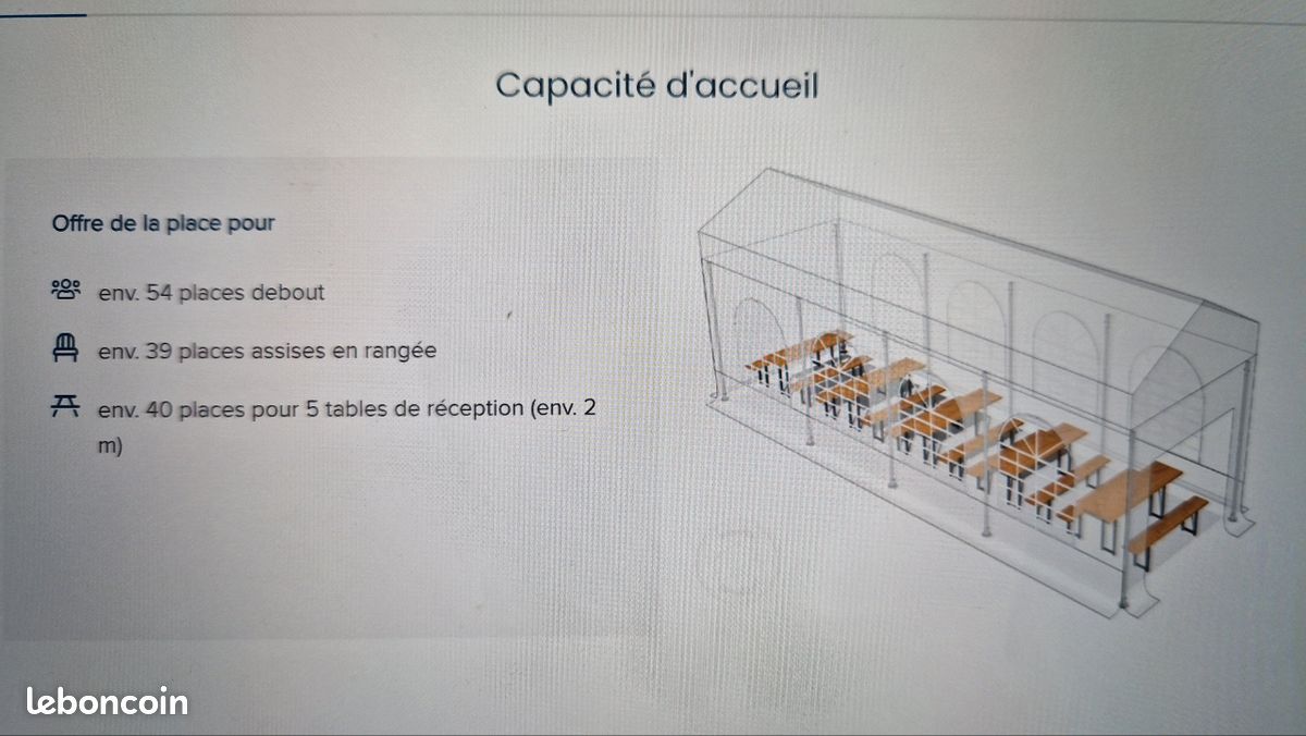 Barnum / tonnelle /tente de réception (image 4)