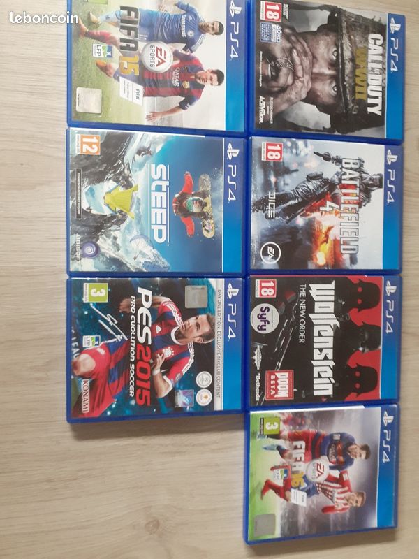 Jeux vidéos ps4 (image 1)