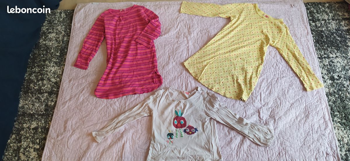 DG34 LOT 7 vêtements hiver fille 6 ans – 8 (image 1)