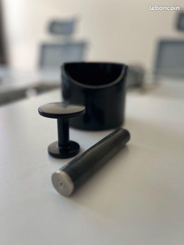 Lot accessoires espresso Joe Frex – tasseur, boîte à marc, distributeur (image 1)