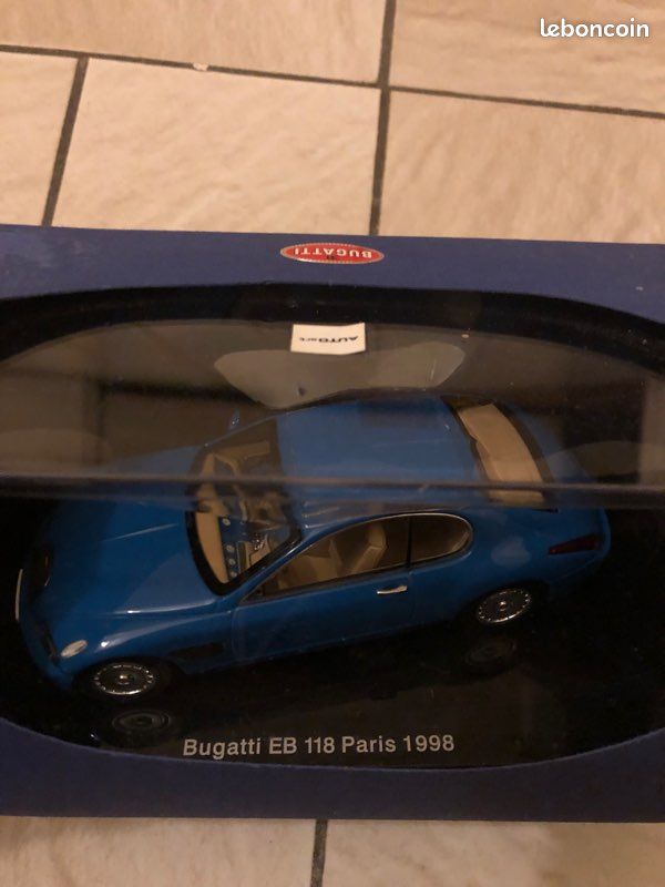 Bugatti EB 118 Genève 2000 – Miniature 1/43 Autoart – Occasion