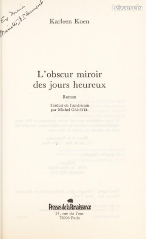 Livre Roman (image 1)