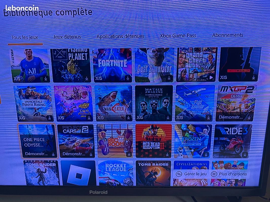 Xbox séries S +manette elite series 2+59 jeux fc25 red dead redemption 2 gta tomb raider goat simulator man eater flight simulator jeux de voiture action role et bien plus (image 11)
