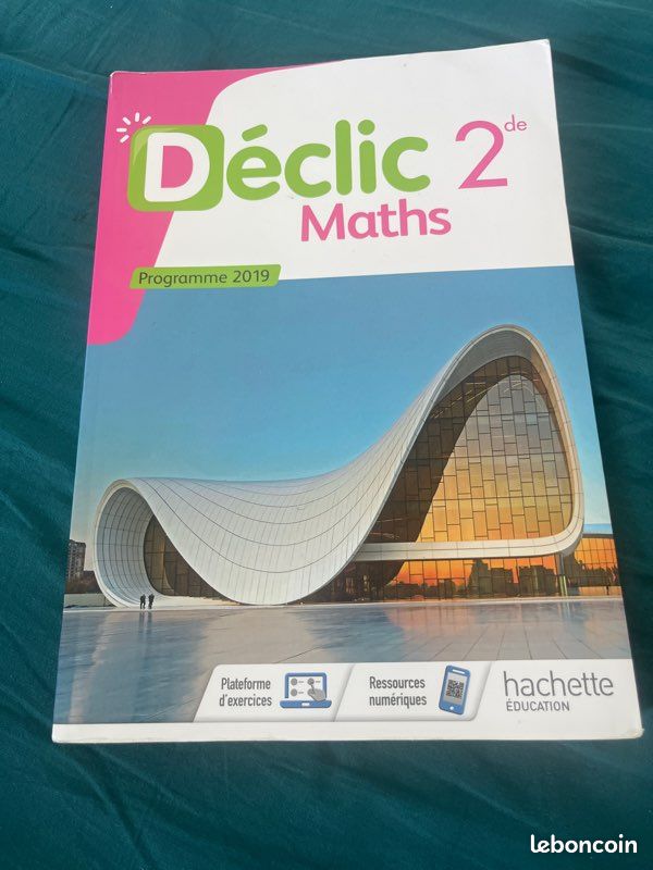 Livre Déclic Maths 2nd (image 1)