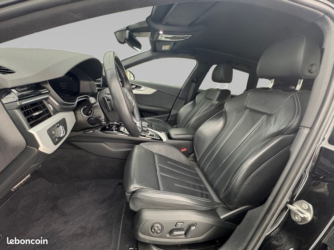 AUDI A4 Avant 40 TDI 204 S tronic 7 S line + Matrix LED + Pack Noir + Sieges electr. Massants + Pack Assit route (image 8)