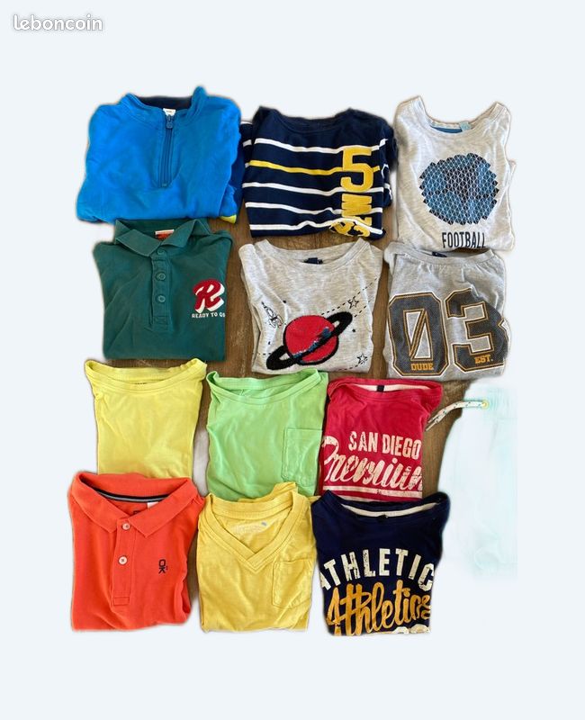 Lot vêtements garçon 5 ans TBE (image 1)