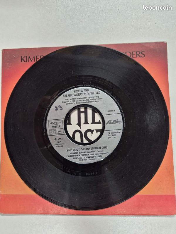 Disque 45 tours Kimera (image 3)