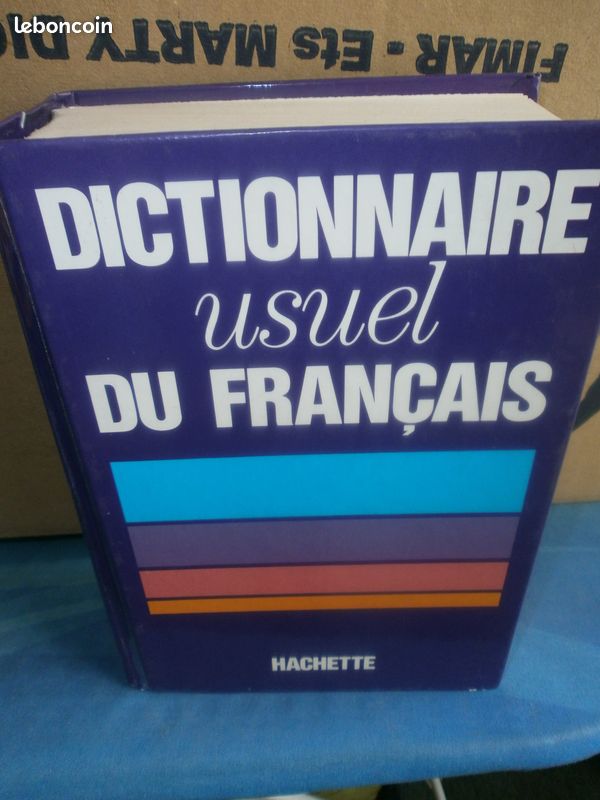 Dictionnaire usuel du français Hachette (image 1)
