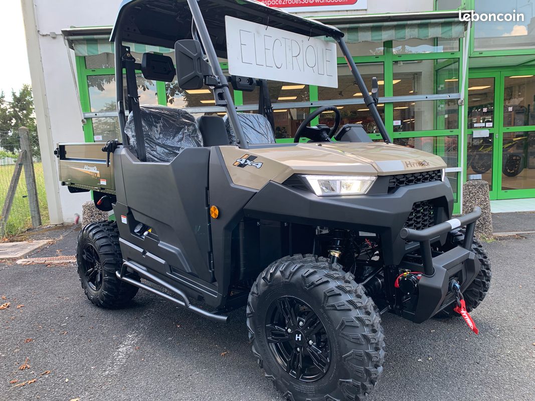 SSV/Mule Hytrack Jobber EV10 électrique 4X4 (image 9)
