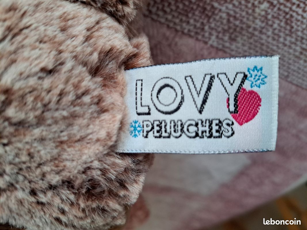 Peluche marmotte la plagne neuve avec étiquette (image 4)