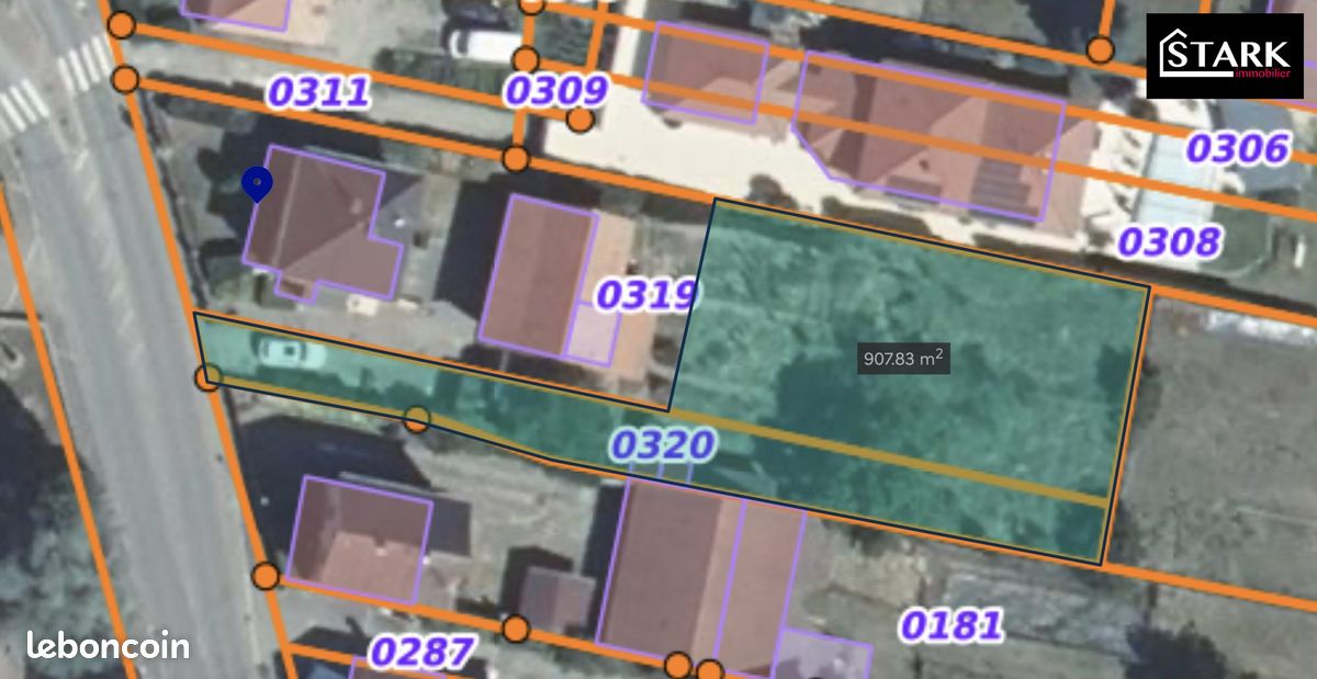 Terrain 937 m² · à Wittelsheim · 937 m² · 87 500 €