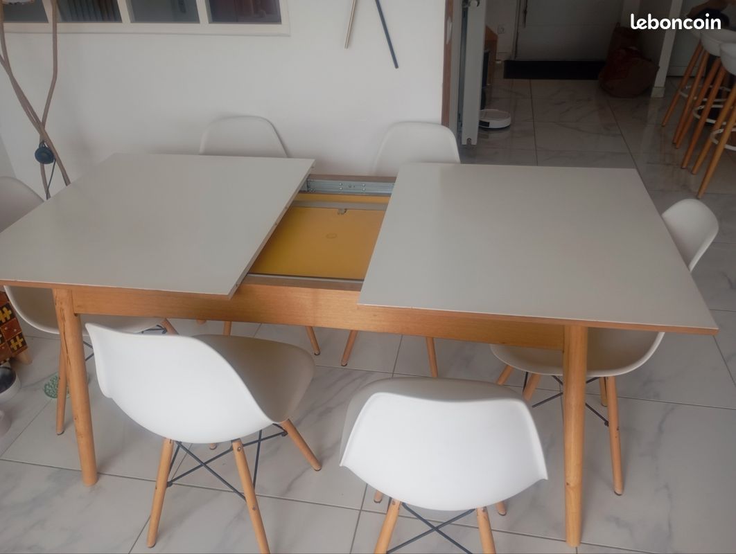 Table "maison du monde" extensible avec ou sans chaises (image 3)