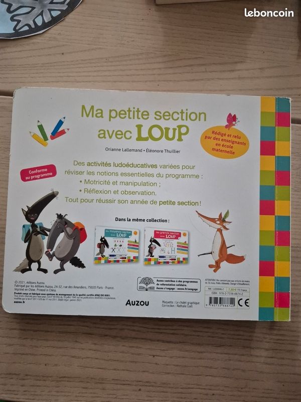 Ma petite section avec loup (image 2)