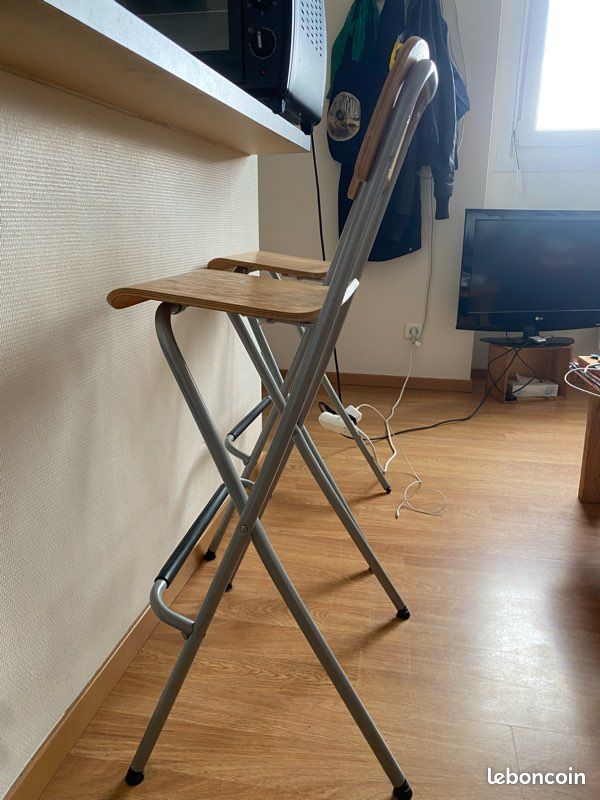 2 chaises hautes pour bar (image 1)