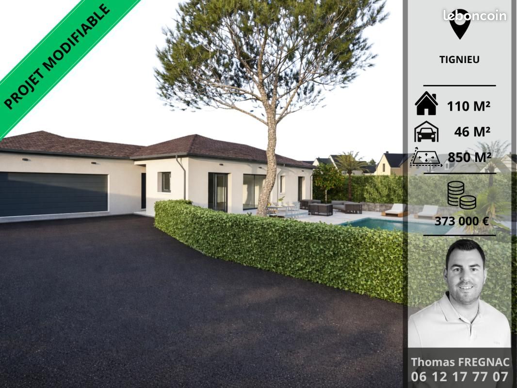 Maison 4 pièces 110 m² · à Colombier-Saugnieu · 110 m² · 373 000 €