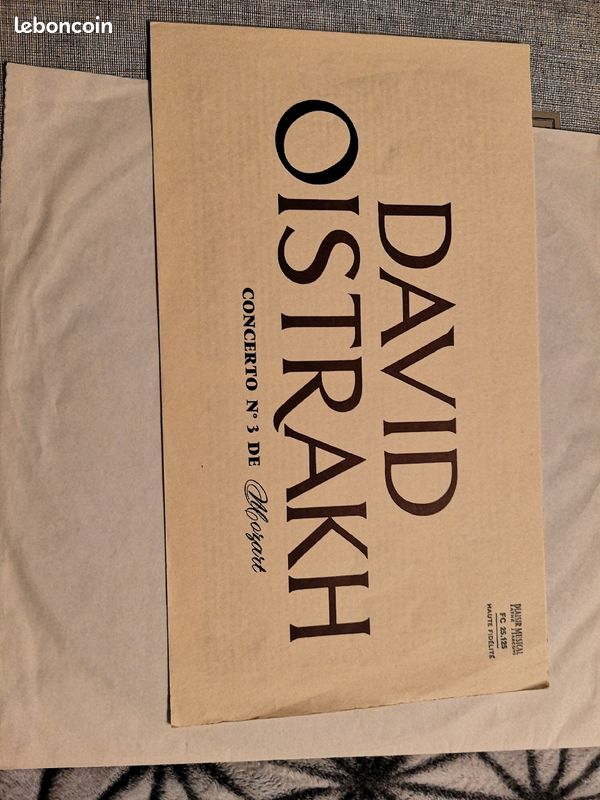 Mozart concerto n 3 David oistrakh vynile (image 4)