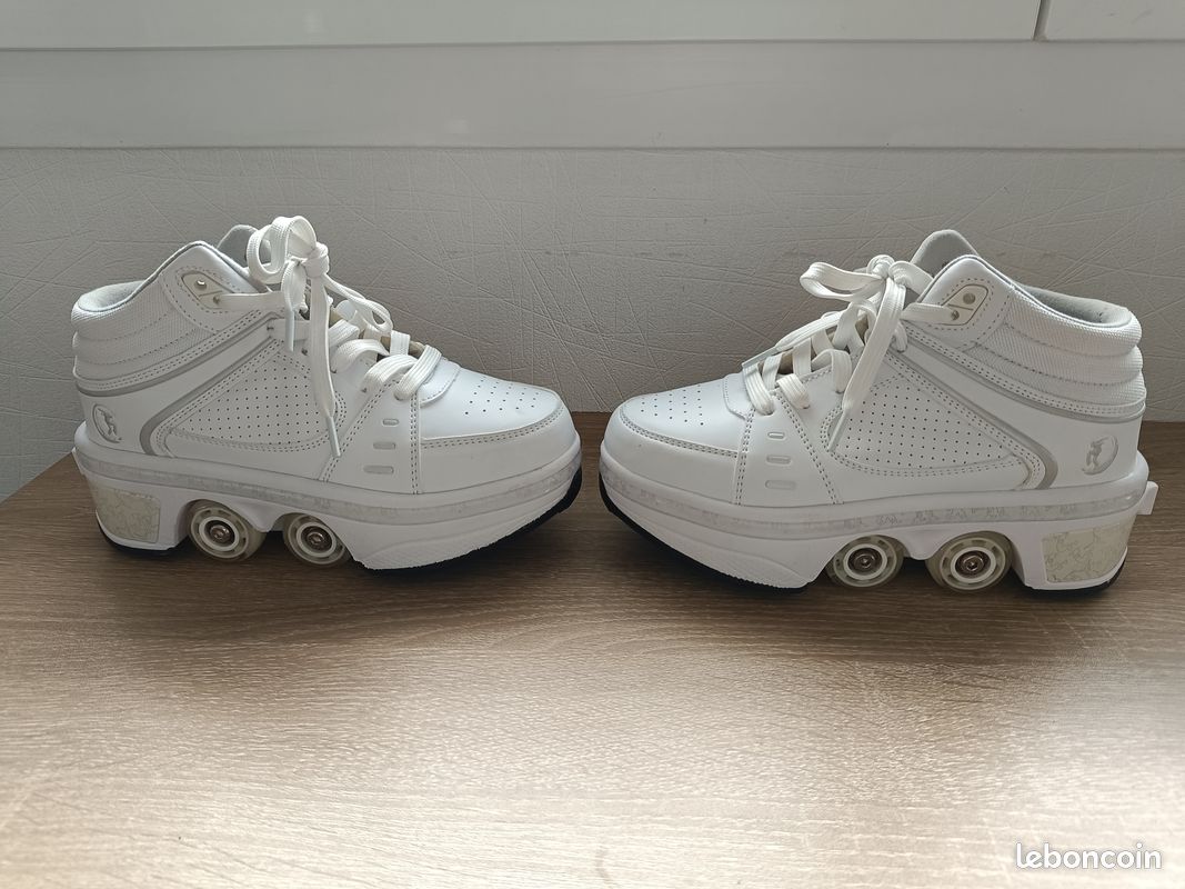 Amazon Chaussures Ã Roulettes Baskets à Roulettes Pour Adultes Et