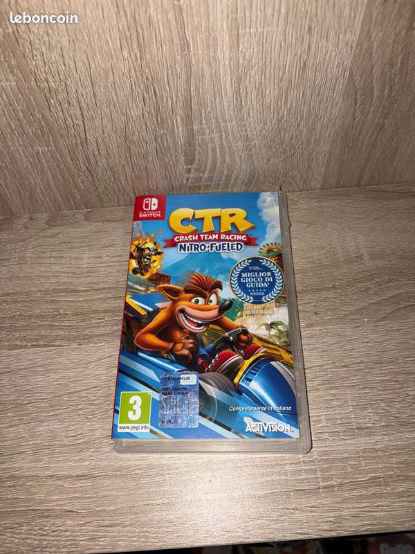 🎮 Crash Team Racing Nitro-Fueled – Jeu Nintendo Switch (image 1)