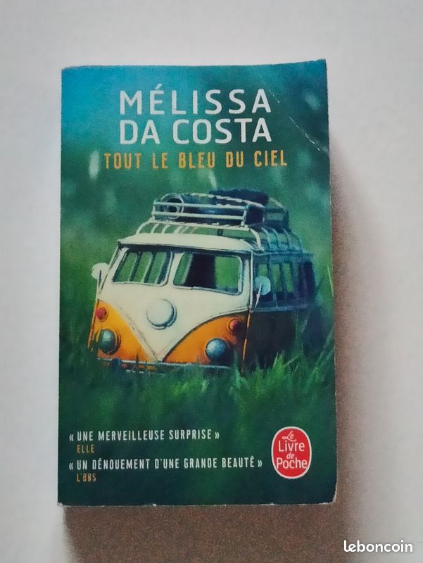 Roman "Tout le bleu du ciel" de Mélissa DA COSTA (image 1)