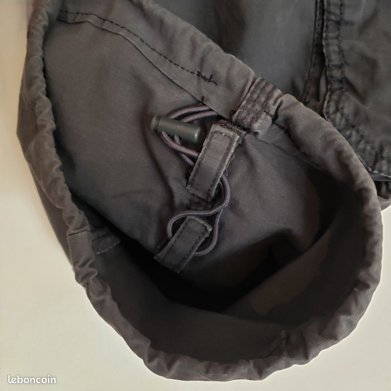 Pantalon gris anthracite multipoches (image 5)