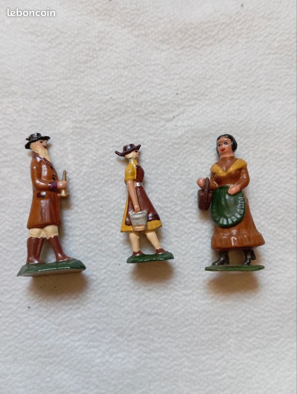 Figurine en plomb peint - le seigneur des anneaux - Homme sauvage | Rakuten