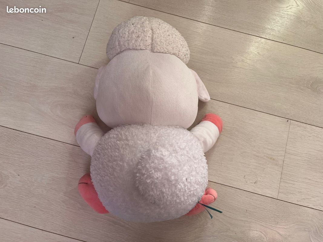 Grande peluche mouton Enchantimals officielle - 44 cm (image 2)