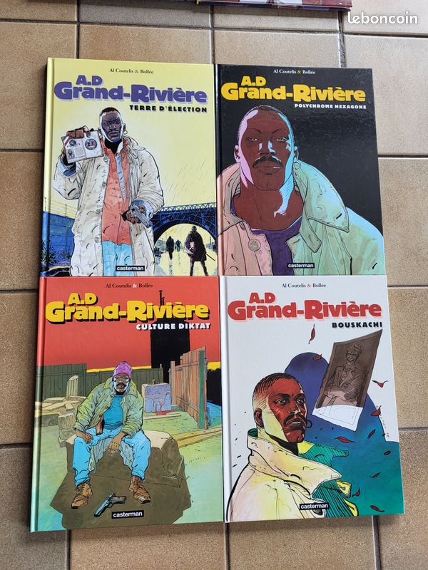 A.D Grand-Rivière : Collection complète 1 à 4 (image 1)
