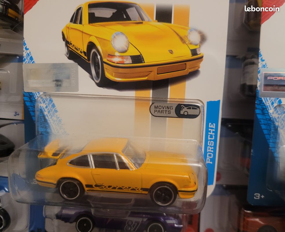 Lot De 2 Voitures Miniatures Porsche - Marque Majorette - Occasion (matériau Zamak) - Pour Collection