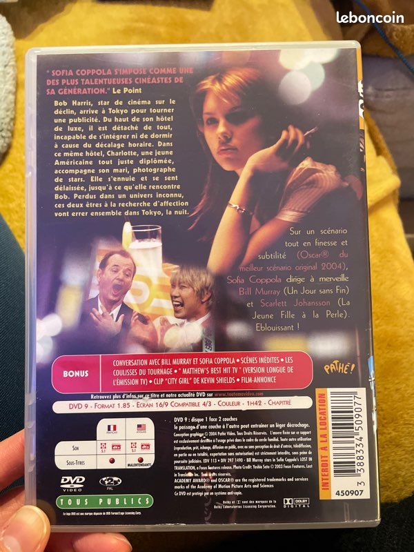 DVD Lost in translation (image 2)