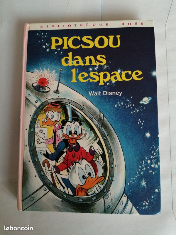 Livre picsou dans l'espace de 1979 (image 1)