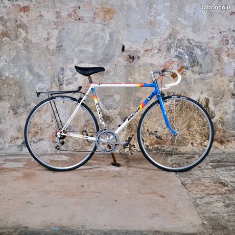 Cadre Vélo De Route Vintage Raleigh Competition - Reynolds 531, 54 Cm, Violet
