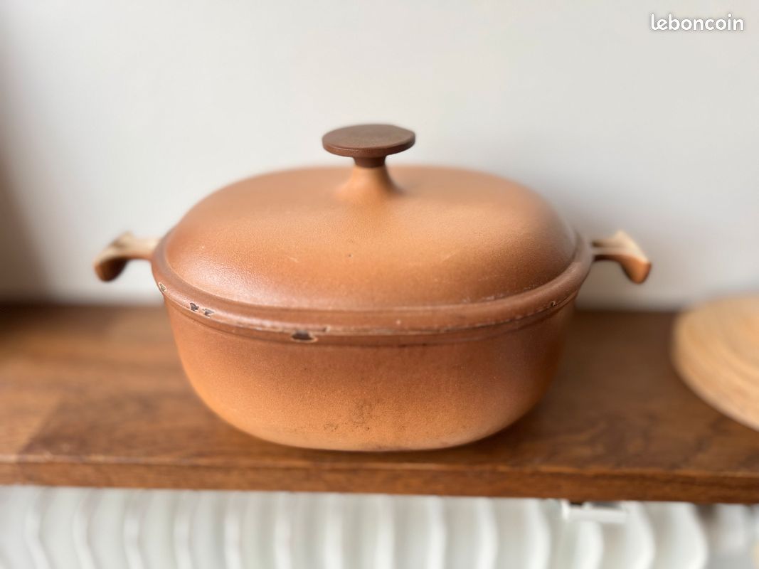 LE CREUSET COCOTTE En Fonte Emaillee 33 Enzo Mari La Mama 6,5 Litres