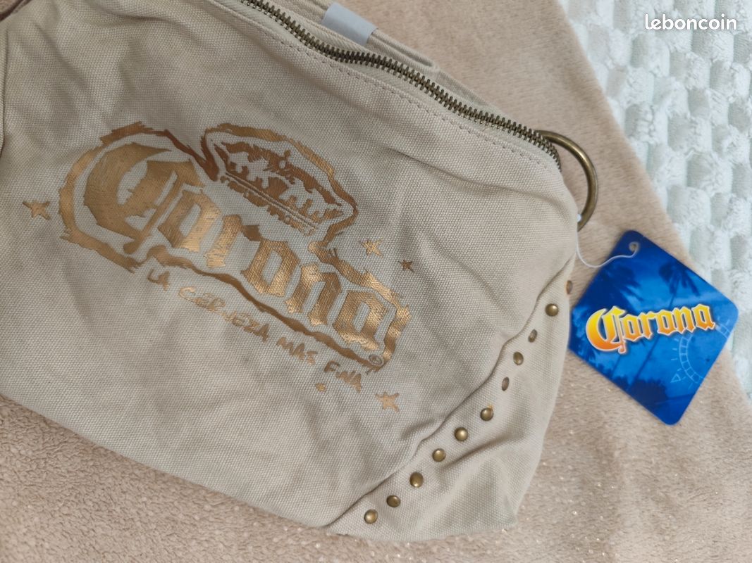 ☀️ Petit Sac Besace Corona Extra - Neuf & Collector (image 3)