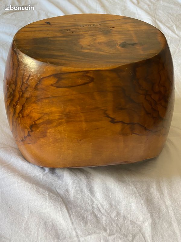 Grand saladier en bois d'olivier naturel (image 12)