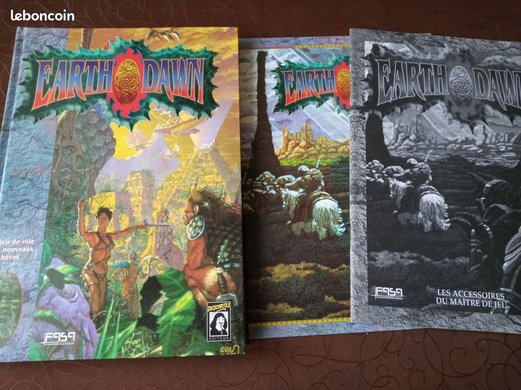 Lot jeu de rôle Earthdawn + extensions (image 2)