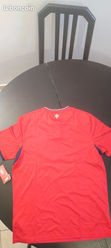 Flocage Footpress® Lille OSC 2022/2023 - Andre - Domicile - Rouge - Neuf