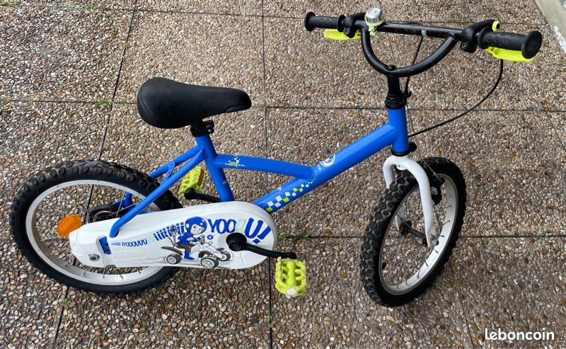 Vélo enfant police 16 pouces décathlon Btwin (image 2)