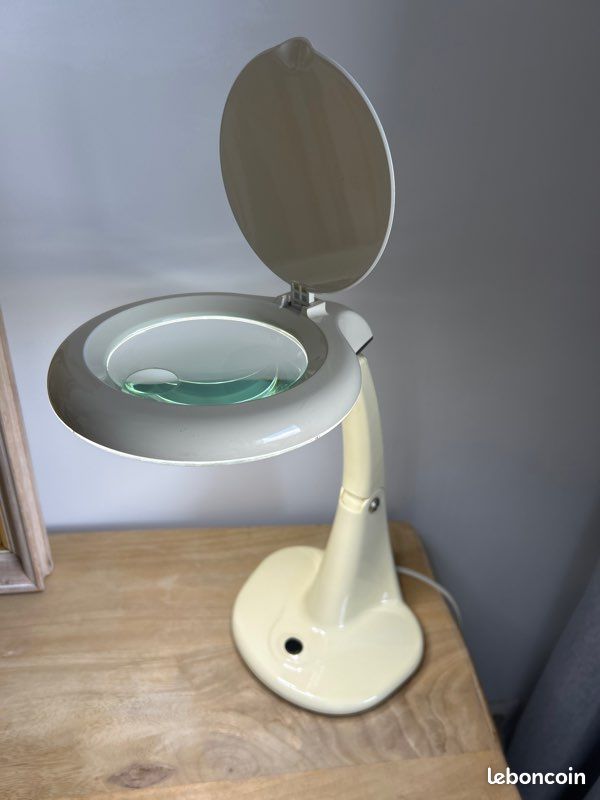 ✨ miroir de maquillage (ou miroir de vanité) grossissant vintage, de style rétro (image 3)