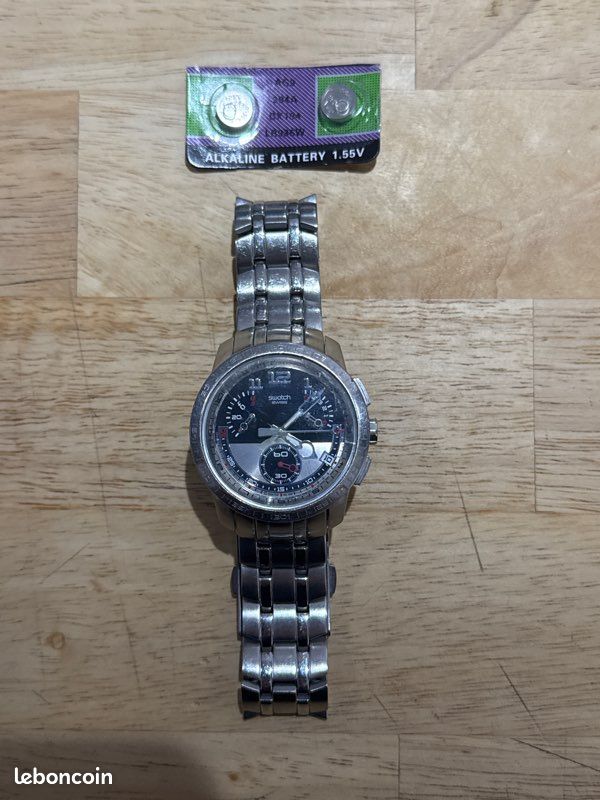 Swatch Irony Retrograde Chronograph “Fool Fly” (YRS406G) Montres