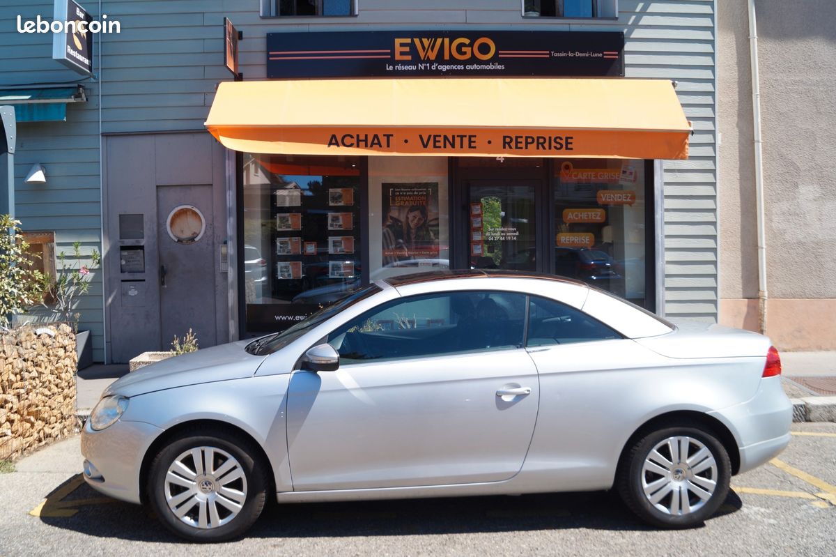 VOLKSWAGEN EOS 1.4 TFSI 122ch- OUVERTURE CAPOTE HS/ OUVERTURE TOIT OUVRANT OK/ MOTEUR GARANTIE 6 MOIS (image 5)