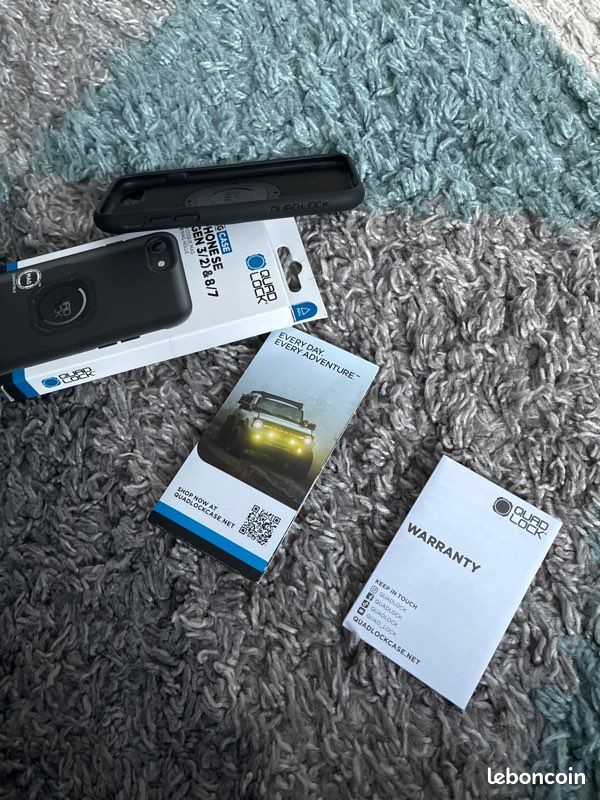 Coque quad lock iphone SE (GEN3/2) et 8/7 neuve (image 4)