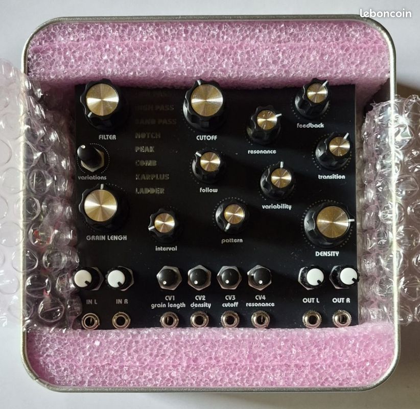 Kaona Sisyfus V2 synthèse granulaire et filtres eurorack (image 5)